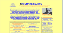 Desktop Screenshot of cubareise.info